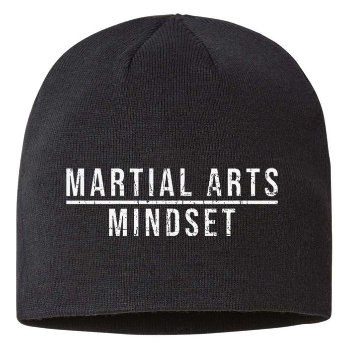 Martial Arts Mindset Martial Artist Vintage Sustainable Beanie