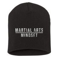 Martial Arts Mindset Martial Artist Vintage Short Acrylic Beanie