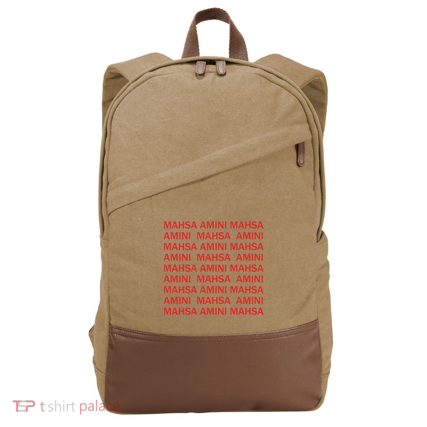 Mahsa Amini Mahsa Amini Cotton Canvas Backpack
