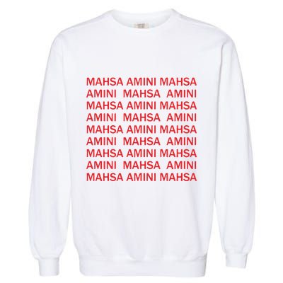 Mahsa Amini Mahsa Amini Garment-Dyed Sweatshirt