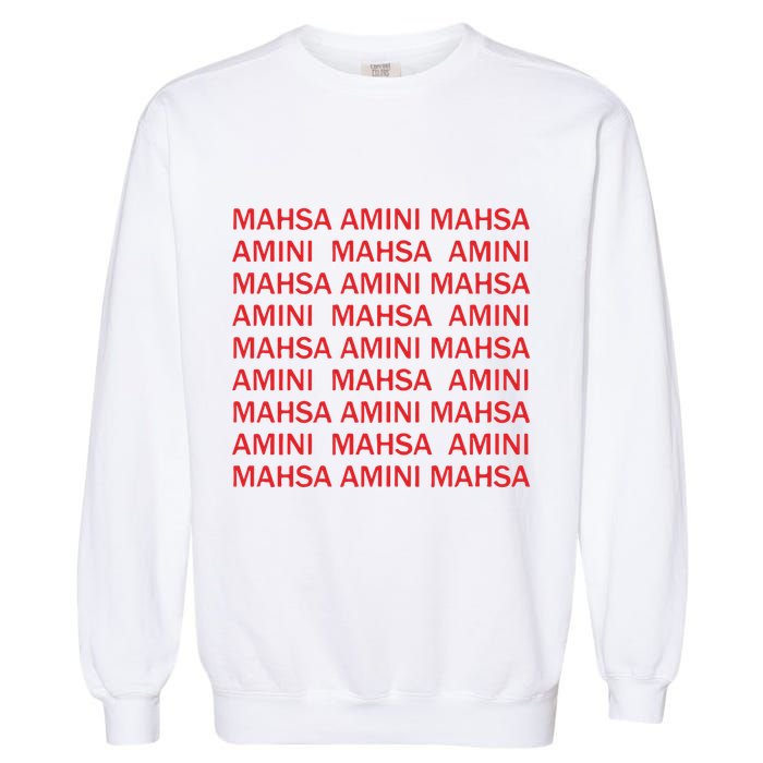 Mahsa Amini Mahsa Amini Garment-Dyed Sweatshirt