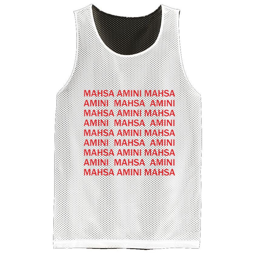 Mahsa Amini Mahsa Amini Mesh Reversible Basketball Jersey Tank