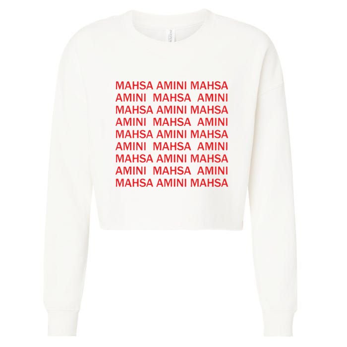 Mahsa Amini Mahsa Amini Cropped Pullover Crew