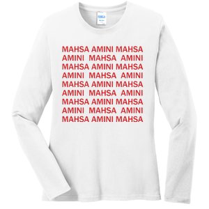 Mahsa Amini Mahsa Amini Ladies Long Sleeve Shirt