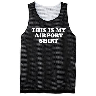 My Airport Mesh Reversible Basketball Jersey Tank