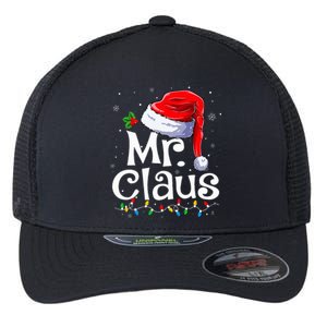 Mr and Mrs Claus Couples Matching Christmas Pajamas Santa  Flexfit Unipanel Trucker Cap