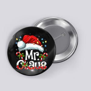 Mr And Mrs Claus Couples Matching Christmas Pajamas Santa Button