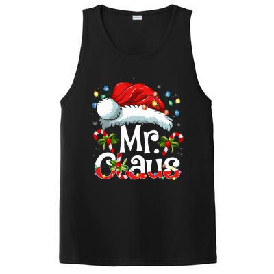 Mr And Mrs Claus Couples Matching Christmas Pajamas Santa PosiCharge Competitor Tank