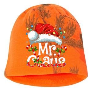 Mr And Mrs Claus Couples Matching Christmas Pajamas Santa Kati - Camo Knit Beanie