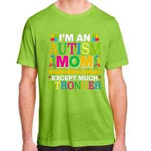 Motivational Autism Mom Colorful Autism Mom Autism Awareness Adult ChromaSoft Performance T-Shirt