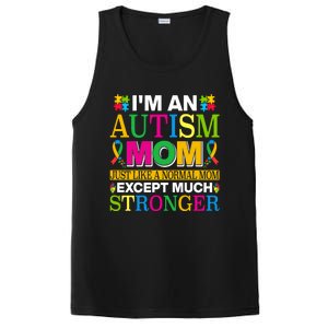 Motivational Autism Mom Colorful Autism Mom Autism Awareness PosiCharge Competitor Tank