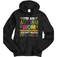 Motivational Autism Mom Colorful Autism Mom Autism Awareness Tie Dye Hoodie