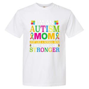 Motivational Autism Mom Colorful Autism Mom Autism Awareness Garment-Dyed Heavyweight T-Shirt