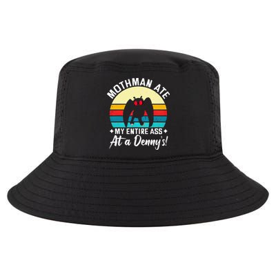 Mothman Ate My Entire Ass Mothman Cryptid Cool Comfort Performance Bucket Hat