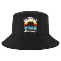 Mothman Ate My Entire Ass Mothman Cryptid Cool Comfort Performance Bucket Hat