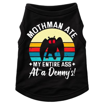 Mothman Ate My Entire Ass Mothman Cryptid Doggie Tank