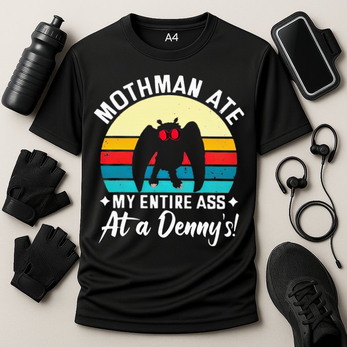 Mothman Ate My Entire Ass Mothman Cryptid Performance Shirt