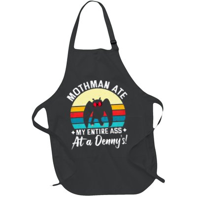 Mothman Ate My Entire Ass Mothman Cryptid Apron
