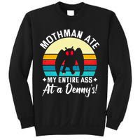 Mothman Ate My Entire Ass Mothman Cryptid Sweatshirt