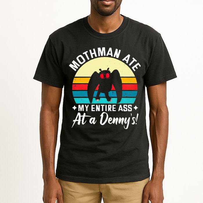 Mothman Ate My Entire Ass Mothman Cryptid Tall T-Shirt