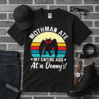 Mothman Ate My Entire Ass Mothman Cryptid Tall T-Shirt