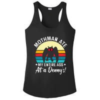 Mothman Ate My Entire Ass Mothman Cryptid Ladies PosiCharge Competitor Racerback Tank