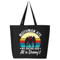 Mothman Ate My Entire Ass Mothman Cryptid 25L Jumbo Tote