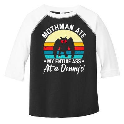 Mothman Ate My Entire Ass Mothman Cryptid Toddler Fine Jersey T-Shirt