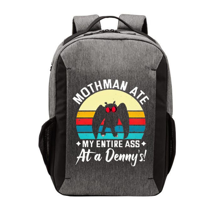 Mothman Ate My Entire Ass Mothman Cryptid Vector Backpack