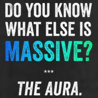 Massive Aura Meme Funny Gen Z Slang Gaming Meme Aura 7 Panel Mesh Trucker Snapback Hat