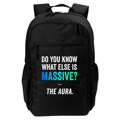 Massive Aura Meme Funny Gen Z Slang Gaming Meme Aura Backpack