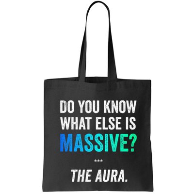 Massive Aura Meme Funny Gen Z Slang Gaming Meme Aura Bag