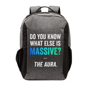 Massive Aura Meme Funny Gen Z Slang Gaming Meme Aura Vector Backpack