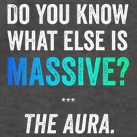 Massive Aura Meme Funny Gen Z Slang Gaming Meme Aura Vector Backpack