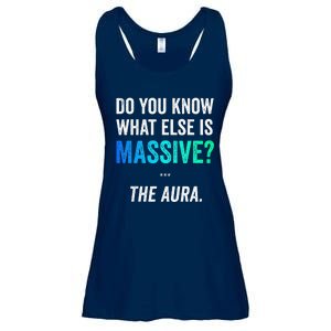 Massive Aura Meme Funny Gen Z Slang Gaming Meme Aura Ladies Essential Flowy Tank