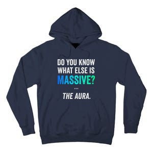 Massive Aura Meme Funny Gen Z Slang Gaming Meme Aura Tall Hoodie