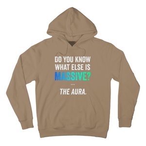 Massive Aura Meme Funny Gen Z Slang Gaming Meme Aura Hoodie