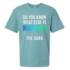 Massive Aura Meme Funny Gen Z Slang Gaming Meme Aura Sueded Cloud Jersey T-Shirt