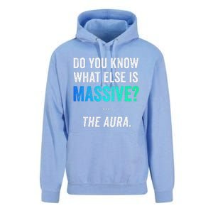 Massive Aura Meme Funny Gen Z Slang Gaming Meme Aura Unisex Surf Hoodie