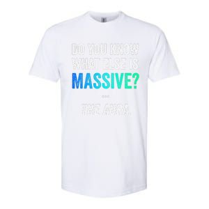 Massive Aura Meme Funny Gen Z Slang Gaming Meme Aura Softstyle CVC T-Shirt