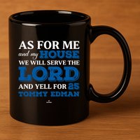 Me And My House Yells For Tommy Edman Los Angeles Baseball 11oz C Handle Ceramic Mug