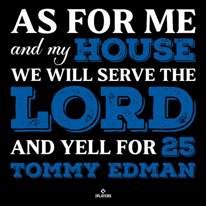 Me And My House Yells For Tommy Edman Los Angeles Baseball Cooling Performance Long Sleeve Crew