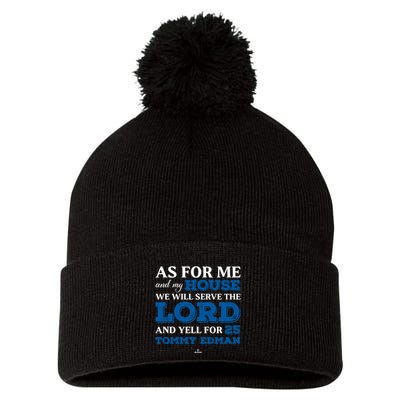Me And My House Yells For Tommy Edman Los Angeles Baseball Pom Pom 12in Knit Beanie