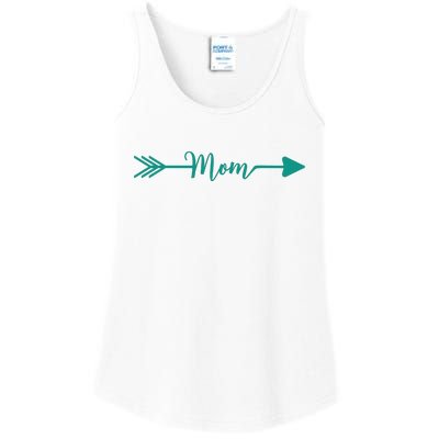 Mom Arrow Ladies Essential Tank