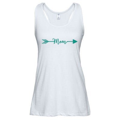 Mom Arrow Ladies Essential Flowy Tank