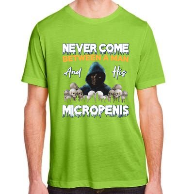 Man And Micropenis Funny Cringe Weird Stupid Meme Hilarious Adult ChromaSoft Performance T-Shirt