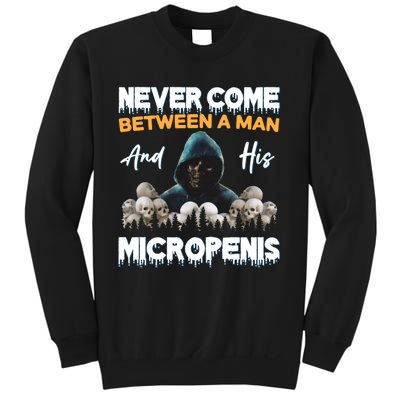 Man And Micropenis Funny Cringe Weird Stupid Meme Hilarious Sweatshirt