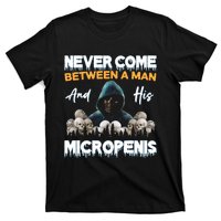 Man And Micropenis Funny Cringe Weird Stupid Meme Hilarious T-Shirt