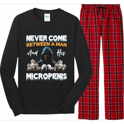 Man And Micropenis Funny Cringe Weird Stupid Meme Hilarious Long Sleeve Pajama Set