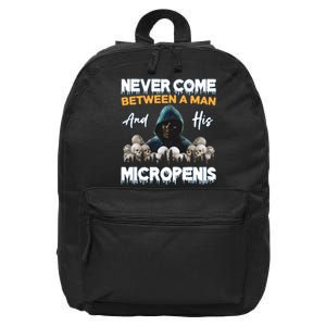 Man And Micropenis Funny Cringe Weird Stupid Meme Hilarious 16 in Basic Backpack